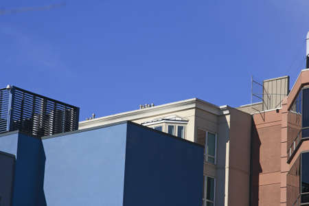 The modern cityの写真素材