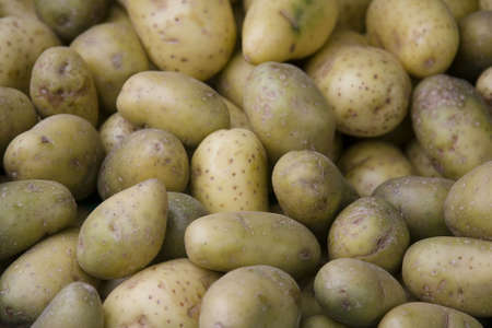 French market potatoesの写真素材
