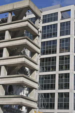 Modern demolition and building construction