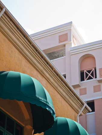 Buildings typical South Florida styleの写真素材