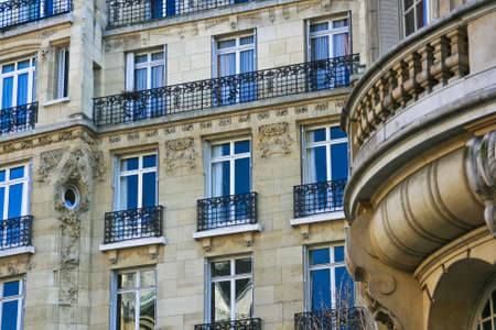 Classic and beautiful French apartmentsの写真素材