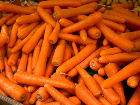 Fresh market carrots