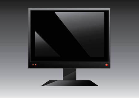 LCD displayのイラスト素材