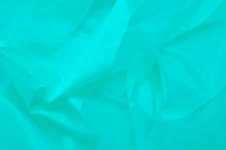 Turquoise silk background
