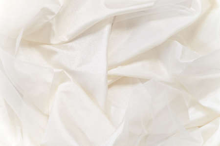 White silk backgroundの写真素材