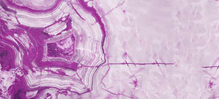 Pink white abstract marble granite natural stone texture background banner panorama