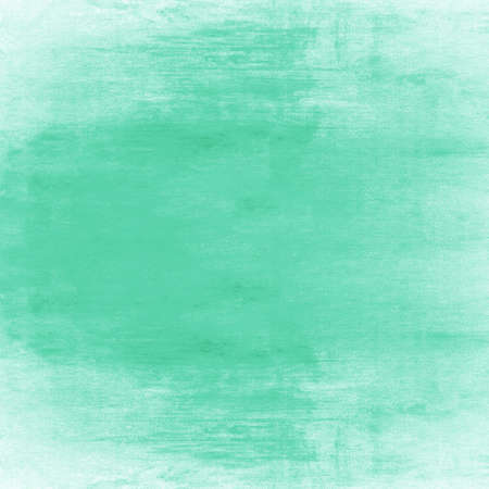 Abstract pastel green mint white soft watercolor painted paper texture background banner panorama