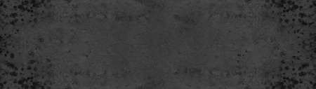 Black anthracite dark gray grey grunge stone concrete cement blackboard chalkboard wall floor texture background banner panorama,の写真素材
