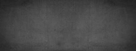 Black anthracite dark gray grey grunge stone concrete cement blackboard chalkboard wall floor texture background banner panorama,の写真素材