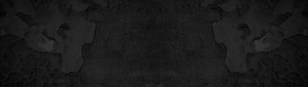 Black anthracite dark gray grey grunge stone concrete cement blackboard chalkboard wall floor texture background banner panorama,の写真素材