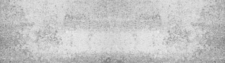 White gray grey grunge bright light stone concrete cement wall floor texture background banner panoramaの写真素材