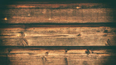 Old brown rustic weathred dark grunge wooden timber table wall floor board texture - wood background...