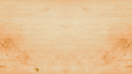 Old brown rustic weathred bright light grunge wooden timber table wall floor board texture - wood background banner top viewの写真素材