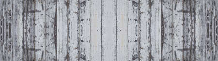 old white gray grey painted exfoliate rustic bright light wooden texture - wood background banner panorama shabbyの写真素材
