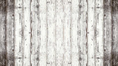 old white painted exfoliate rustic bright light wooden texture - wood background shabbyの写真素材