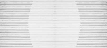 old white painted exfoliate rustic bright light wooden texture - wood background shabbyの写真素材