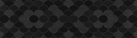 Anthracite black dark seamless grunge abstract mermaid scales pattern mosaic tiles texture...