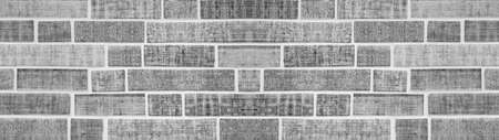 Gray grey brick fabric textile tiles wall texture background banner panorama