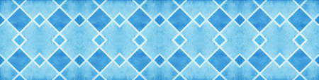 Seamless grunge blue colored cement stone concrete paper textile wallpaper texture background banner...