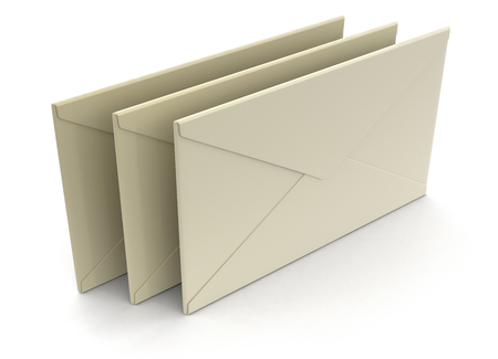stack of letters 