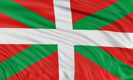 3D Basque Country flagの写真素材
