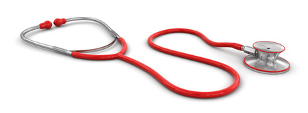 stethoscope clipping path includedの写真素材