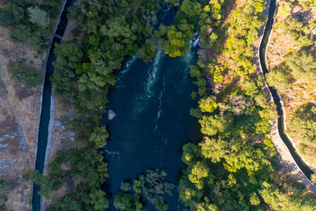 Stanislaus Riverの写真素材