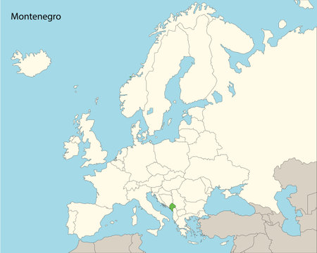 Highly detailed map of Europe with neighboring countries. Vector illustration.のイラスト素材