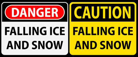Danger Fall In And Down Sign Isolate On White Background,Vector Illustration
