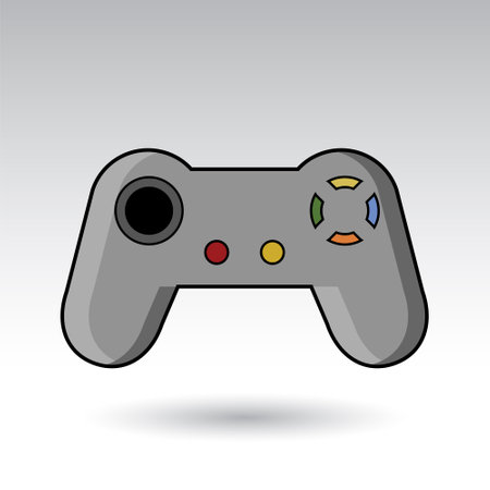 Joystick icon. Gamepad symbol. Vector illustration eps 10