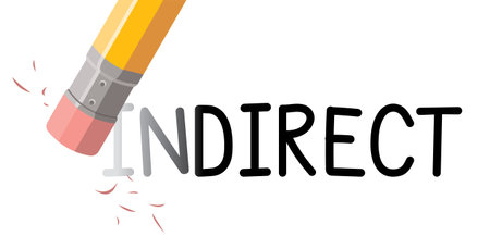 Illustration of a pencil erasing the word INTERACT on a white backgroundのイラスト素材