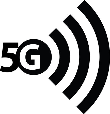 5g symbol concept, vector illustration