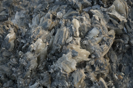 Near the river Tanaro rocks of quartz