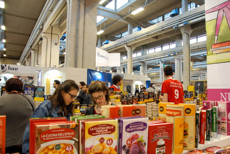 In Turin - Lingotto, International Book Fair, May 2018のeditorial素材