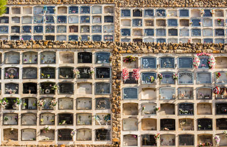 View of Barcelona's cemetery