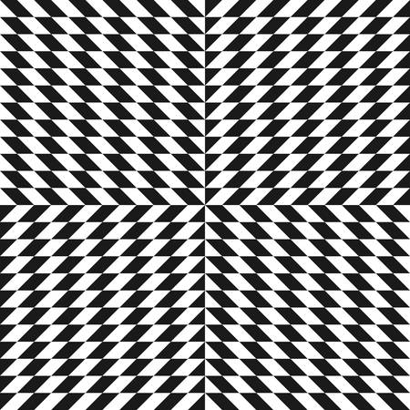 Tribal ethnic vector pattern background with black and white.aiのイラスト素材