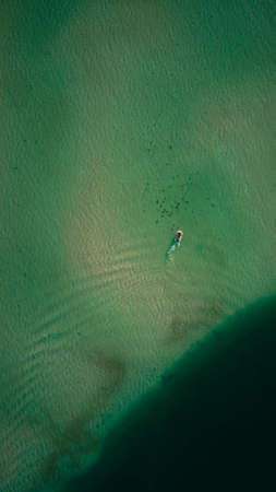 Beach Aerial photography seen from the top high quality. High quality photoの写真素材