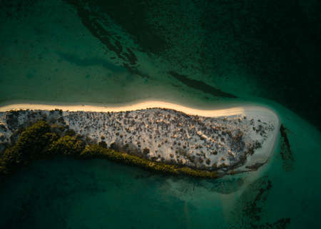 Beach Aerial photography seen from the top high quality. High quality photoの写真素材