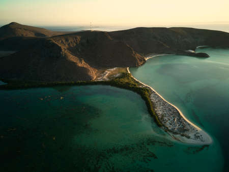 Beach Aerial photography seen from the top high quality. High quality photoの写真素材