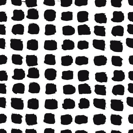 Seamless pattern of hand drawing elements in inkのイラスト素材