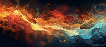 abstract fractal. Fractal art background for creative design. Decoration for wallpaper, desktop, poster, cover booklet. Print for clothes, t-shirt. creative illustration for designの素材