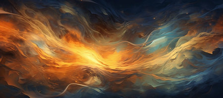 Abstract colorful background. fantasy fractal texture. digital art. 3D rendering.の素材