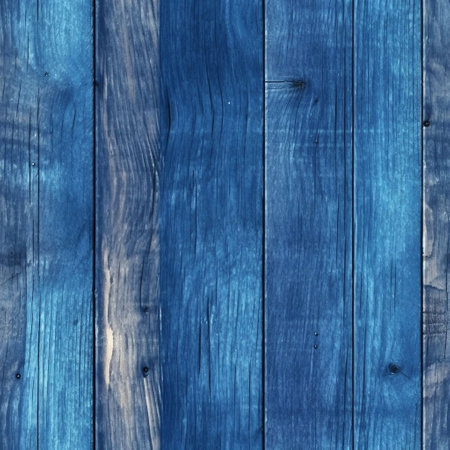 Old blue painted wood wall texture. Abstract background and texture for design.の素材