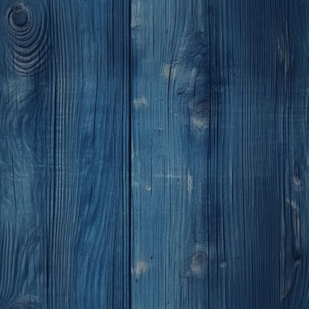 Blue wood texture with natural patterns. Abstract background for design and decoration.の素材