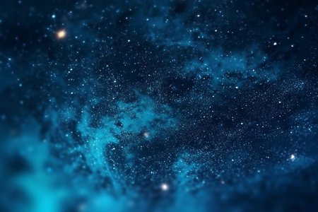 Star field in space many light years far from the planet Earth.の素材