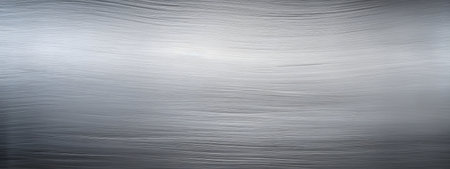 abstract gray metal background with some smooth highlights and folds in itの素材
