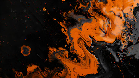 Marble abstract acrylic background. Marbling artwork texture. Agate ripple pattern. gold powder.の素材