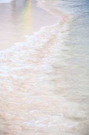 beach delicate colorsの写真素材