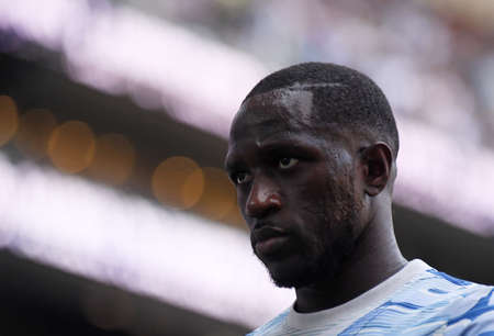 LONDON, ENGLAND - AUGUST 25, 2019: Moussa Sissoko of Tottenham pictured ahead of the 2019/20 Premier League game between Tottenham Hotspur FC and Newcastle United FC at Tottenham Hotspur Stadium.のeditorial素材