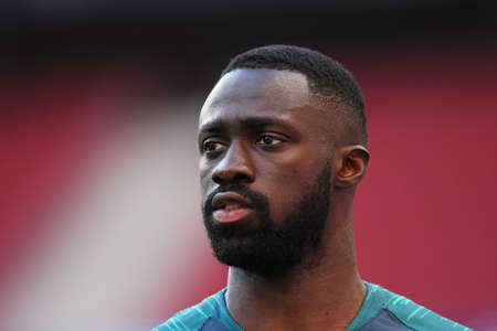 MADRID, SPAIN - MAY 31, 2019: Davinson Sanchez of Tottenham pictured during a training session held one day before the 2018/19 UEFA Champions League Final between Tottenham Hotspur (England) and Liverpool FC (England) at Wanda Metropolitano.のeditorial素材